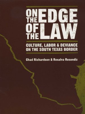 cover image of On the Edge of the Law